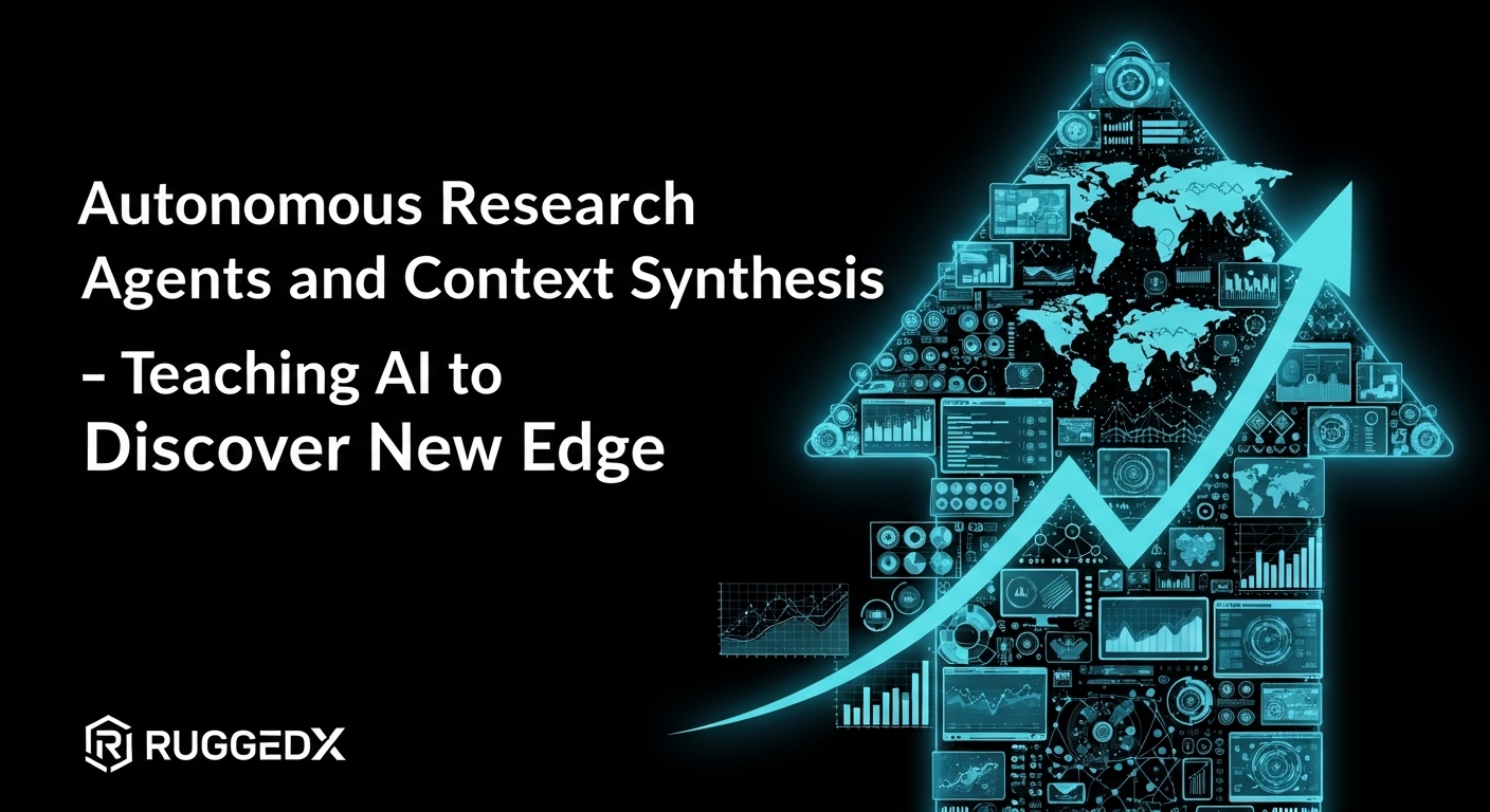 Autonomous Research Agents and Context Synthesis — Teaching AI to Discover New Edge