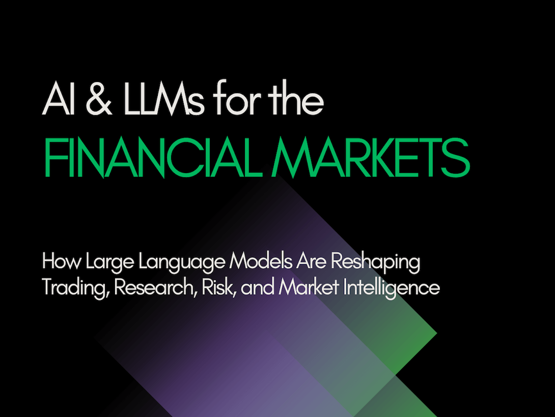 Ebook - AI & LLMs For the Financial Markets. How Large Language Models ...